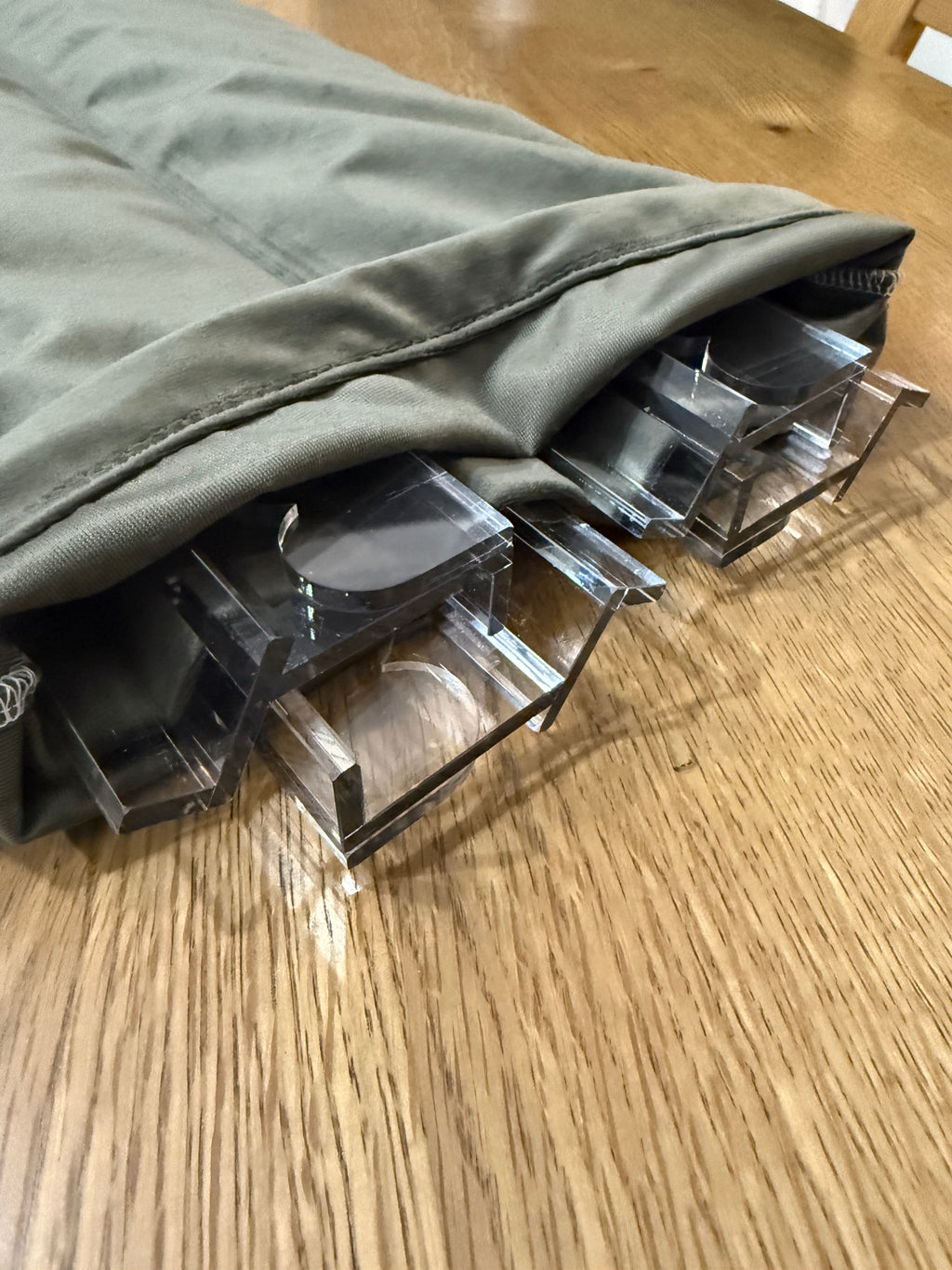 Mahjong Rack Bag with 4 Compartments